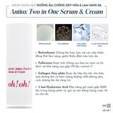  [MỚI RA MẮT] Serum Dạng Kem Dưỡng Ẩm, Chống Oxy Hóa & Làm Sáng Da oh!oh! Antiox Two in One Serum & Cream (25g) 