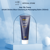  Sáp Tẩy Trang Làm Sạch Sâu, Trẻ Hóa Da oh!oh! Divine Blue Cleansing & Massaging Balm (150ml/ 30ml) 