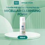  Sữa Rửa Mặt Dạng Bọt Dịu Nhẹ Cho Mọi Loại Da - Martiderm Essentials Micellar Cleansing Foam (100ml) 