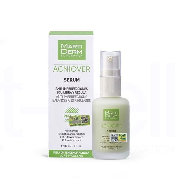  Tinh Chất Giảm Mụn & Kiểm Soát Nhờn - MartiDerm Acniover Serum (30ml) 