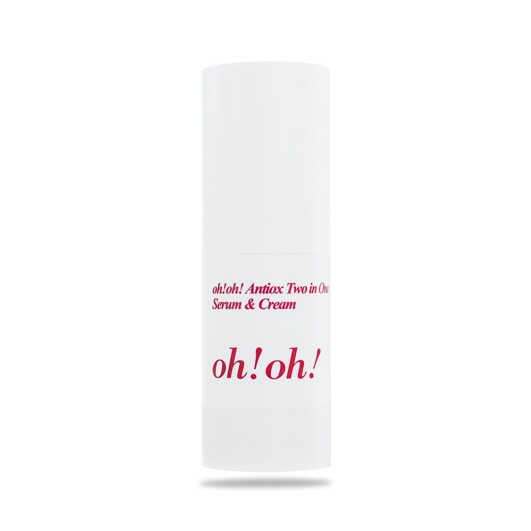  [MỚI RA MẮT] Serum Dạng Kem Dưỡng Ẩm, Chống Oxy Hóa & Làm Sáng Da oh!oh! Antiox Two in One Serum & Cream (25g) 