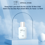  Nước Cân Bằng 2% BHA Tẩy Tế Bào Chết, Làm Sạch Sâu Da oh!oh! BHA 2% (Salicylic Acid) toner : b (75ml) 