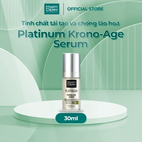  Tinh chất tái tạo và chống lão hoá - MartiDerm Platinum Krono-Age Serum (30ml) 