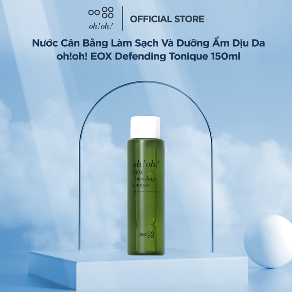  Nước Cân Bằng, Làm Sạch Và Chống Oxy Hóa oh!oh! EOX Defending Tonique (with Allantoin & Chamomile Extract) (150ml) 