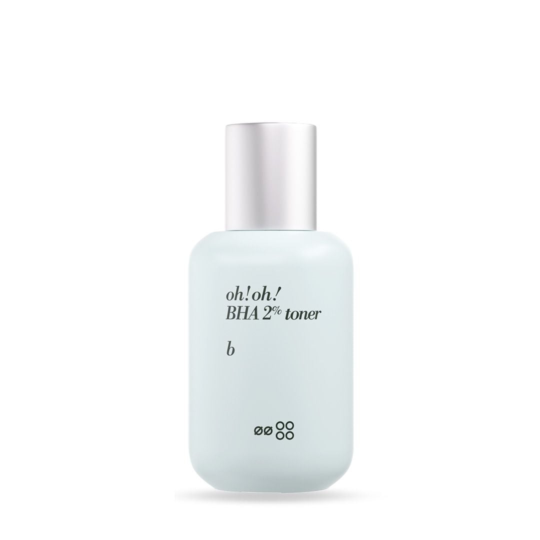  Nước Cân Bằng 2% BHA Tẩy Tế Bào Chết, Làm Sạch Sâu Da oh!oh! BHA 2% (Salicylic Acid) toner : b (75ml) 