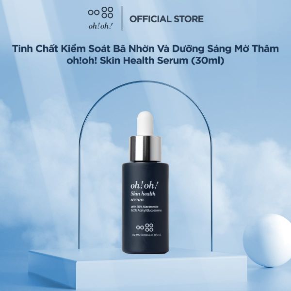  Tinh Chất Kiểm Soát Bã Nhờn Và Dưỡng Sáng Mờ Thâm oh!oh! Skin Health Serum 10ml/30ml (with 20% Niacinamide) 