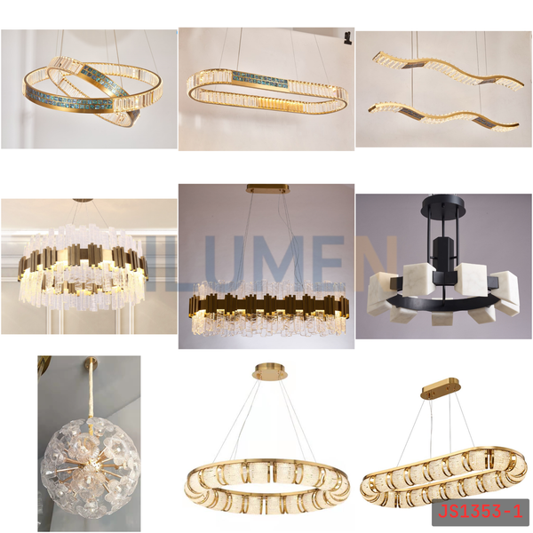  Catalog Đèn Treo Pha Lê - JS1353 