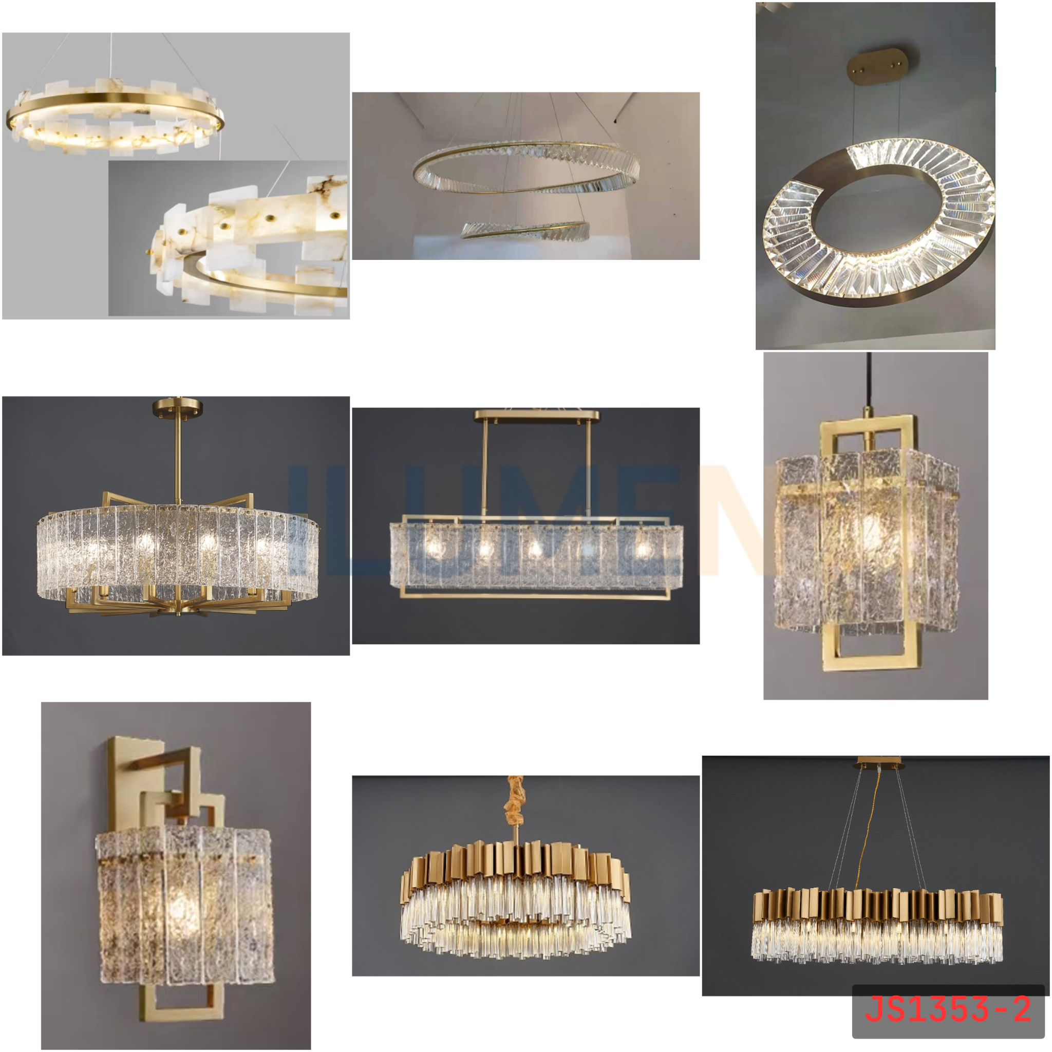  Catalog Đèn Treo Pha Lê - JS1353 