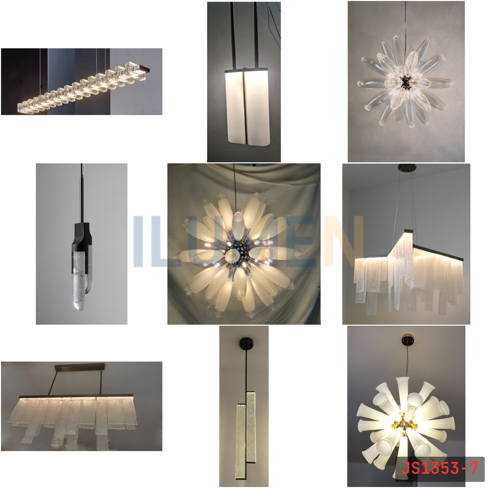  Catalog Đèn Treo Pha Lê - JS1353 