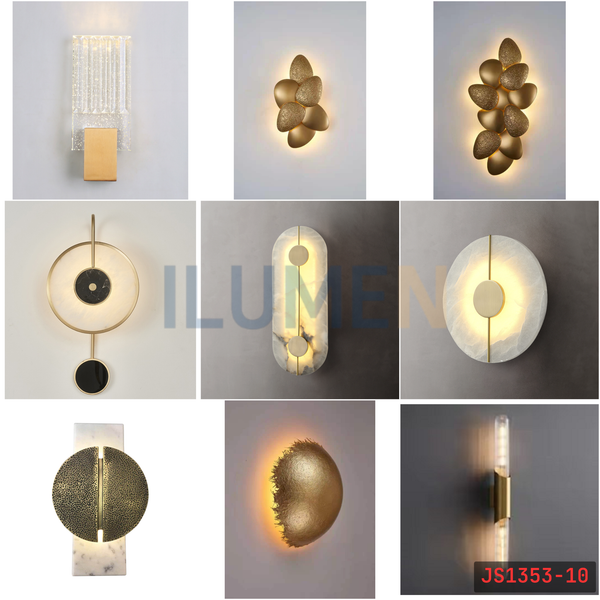  Catalog Đèn Tường Thủy Tinh - JS1353 