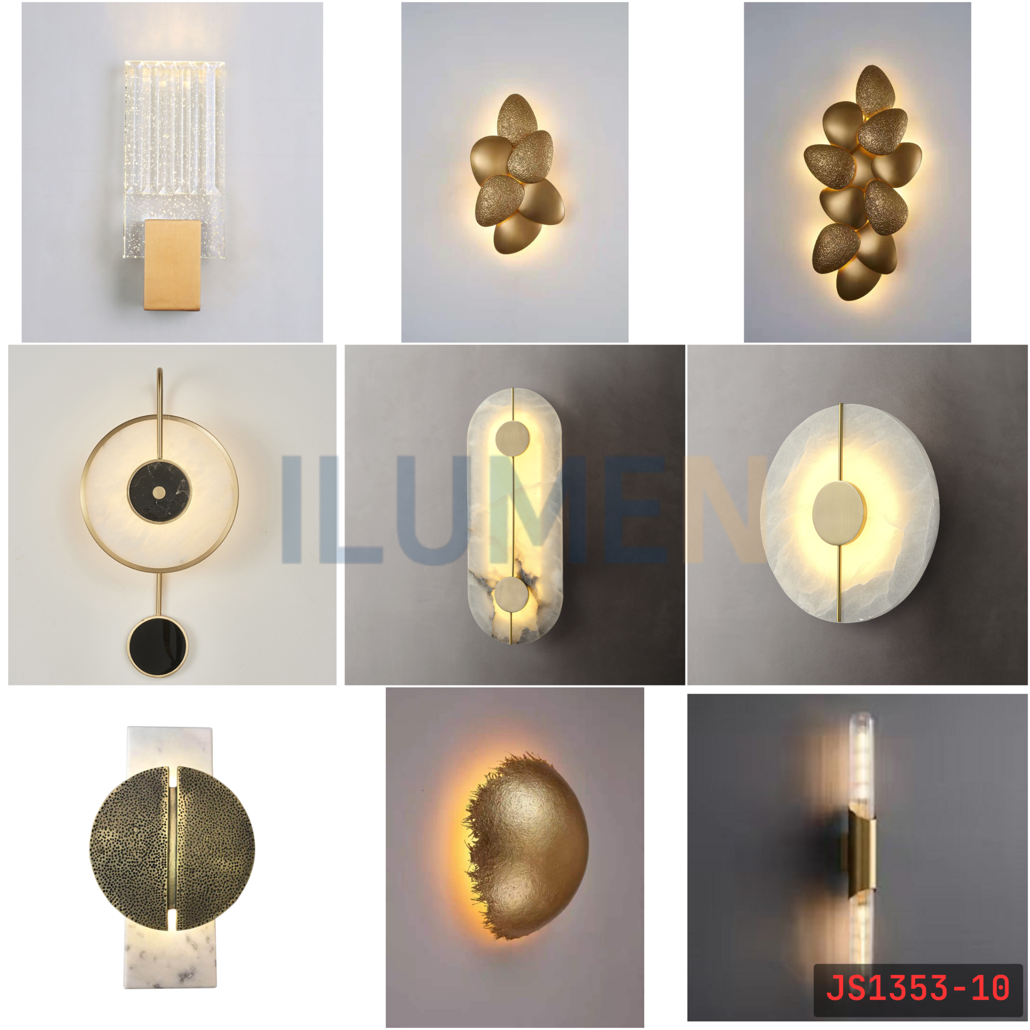 Catalog Đèn Tường Thủy Tinh - JS1353 