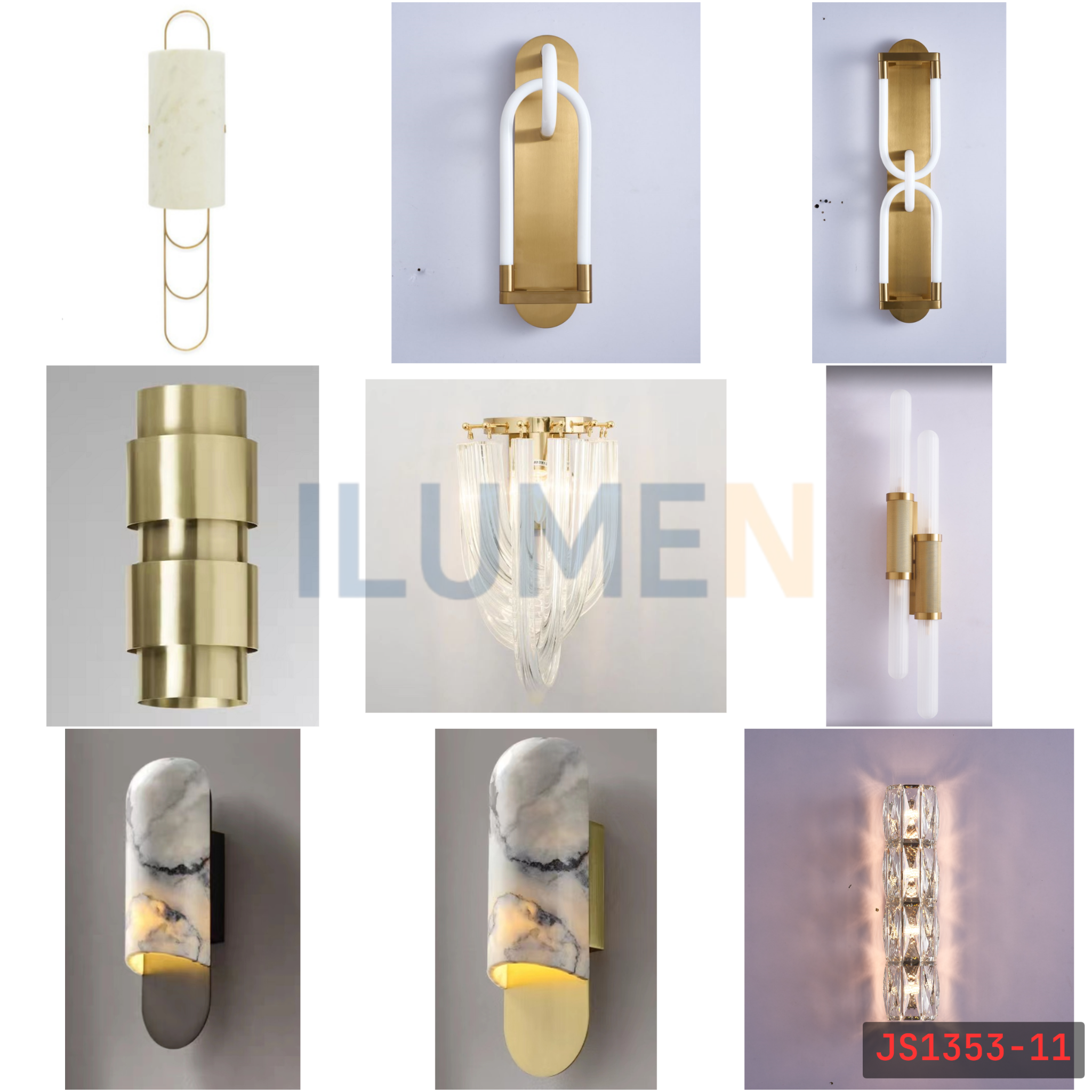  Catalog Đèn Tường Thủy Tinh - JS1353 