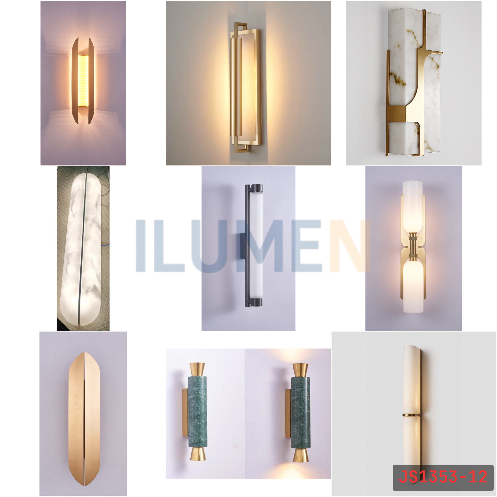  Catalog Đèn Tường Thủy Tinh - JS1353 