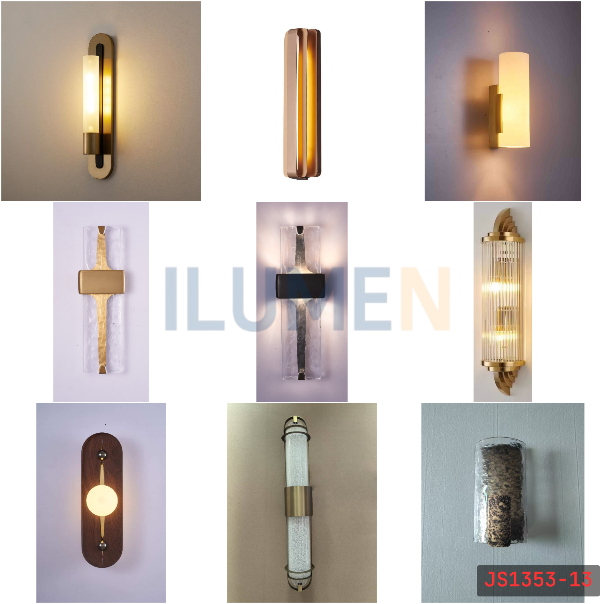  Catalog Đèn Tường Thủy Tinh - JS1353 