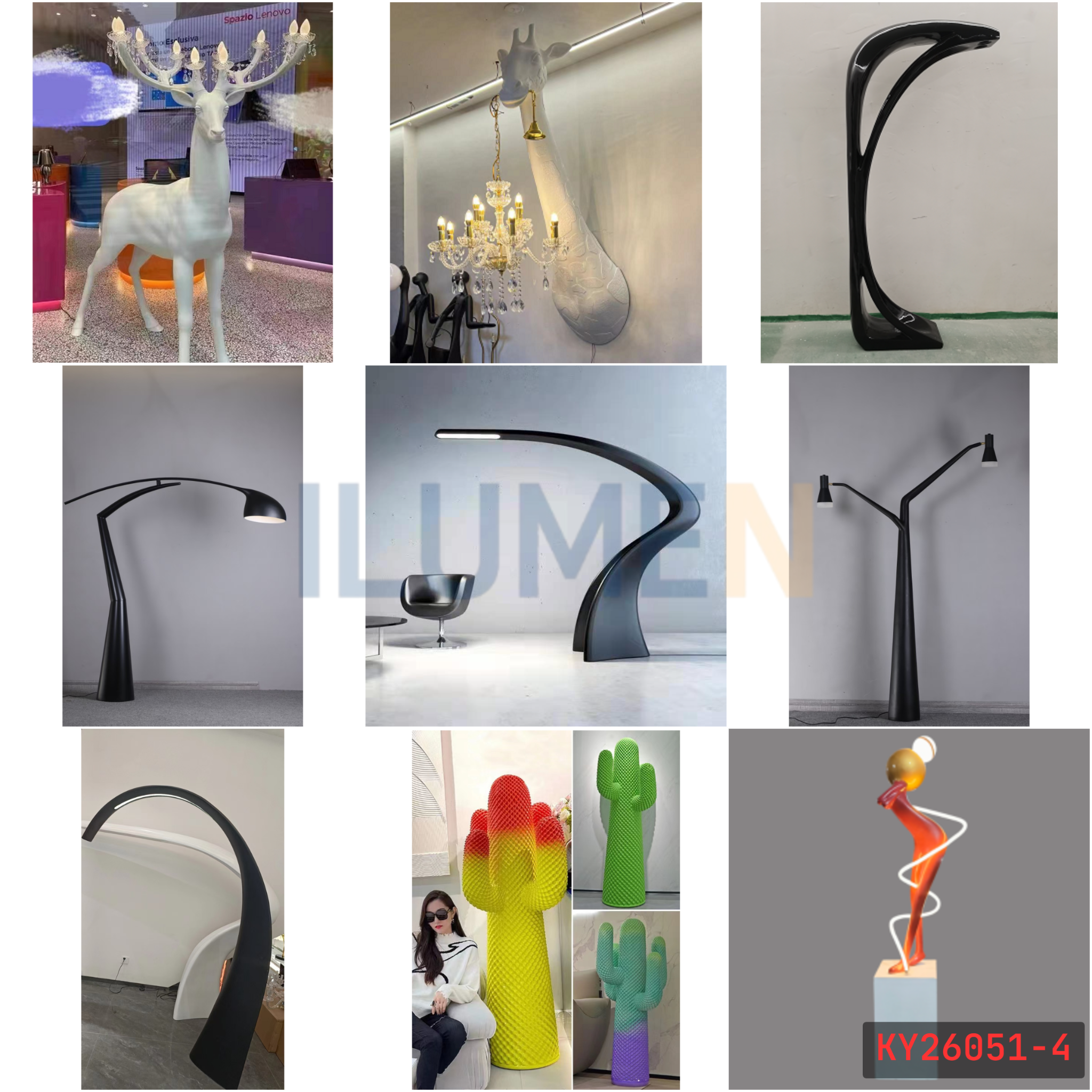  Catalog Đèn Resin - KY26051 