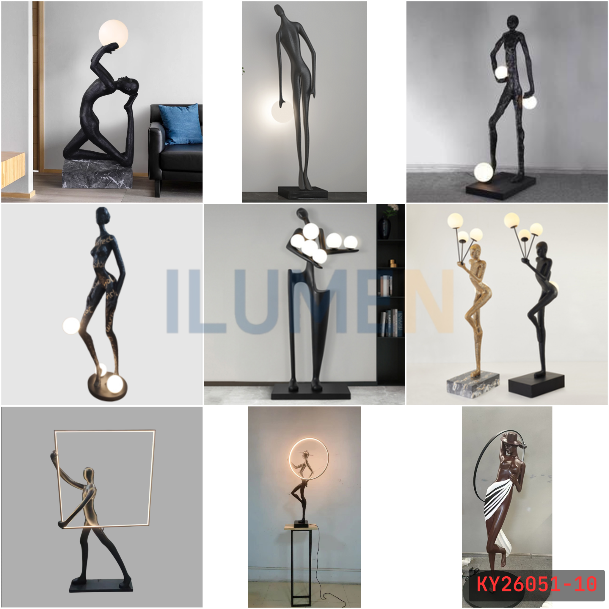  Catalog Đèn Resin - KY26051 
