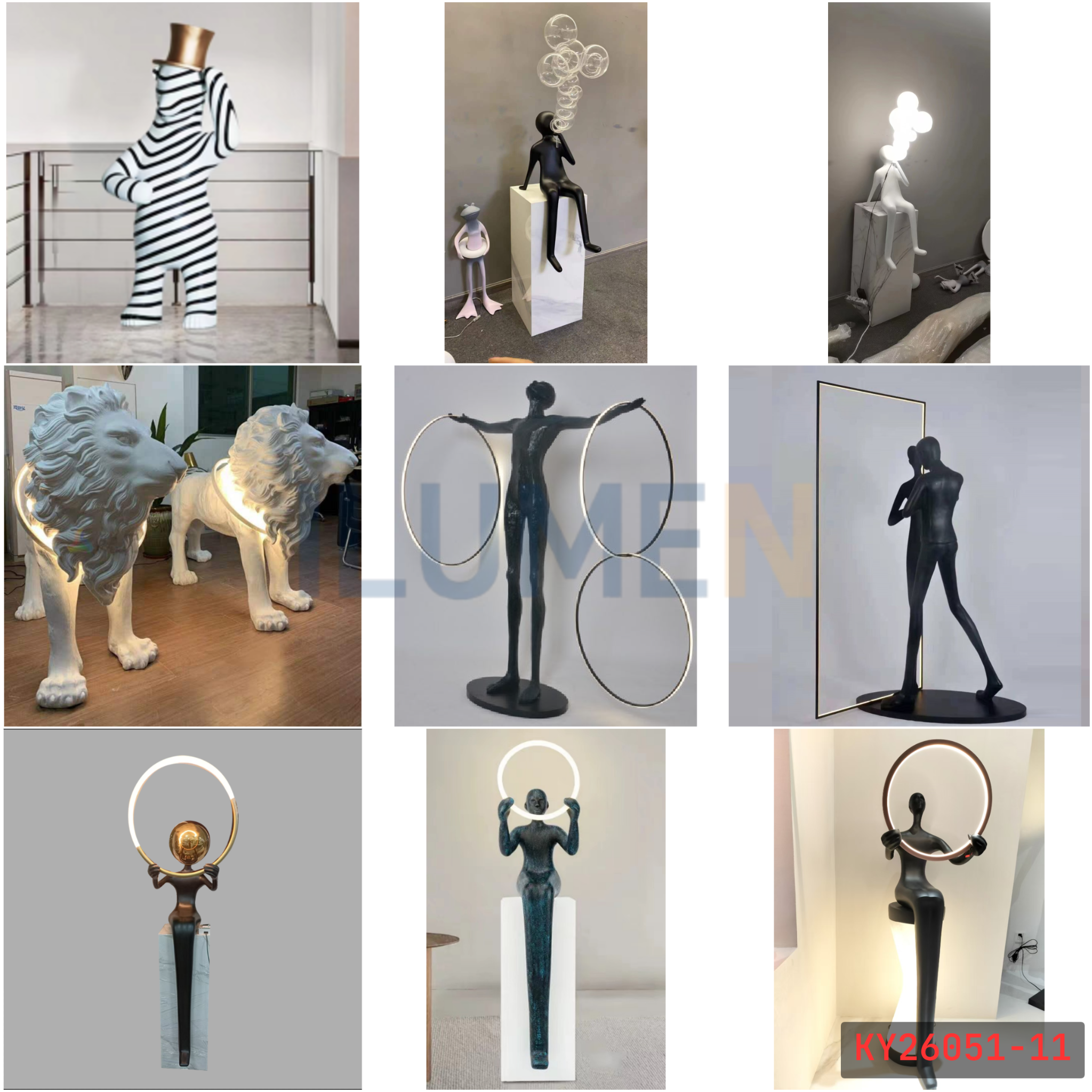  Catalog Đèn Resin - KY26051 