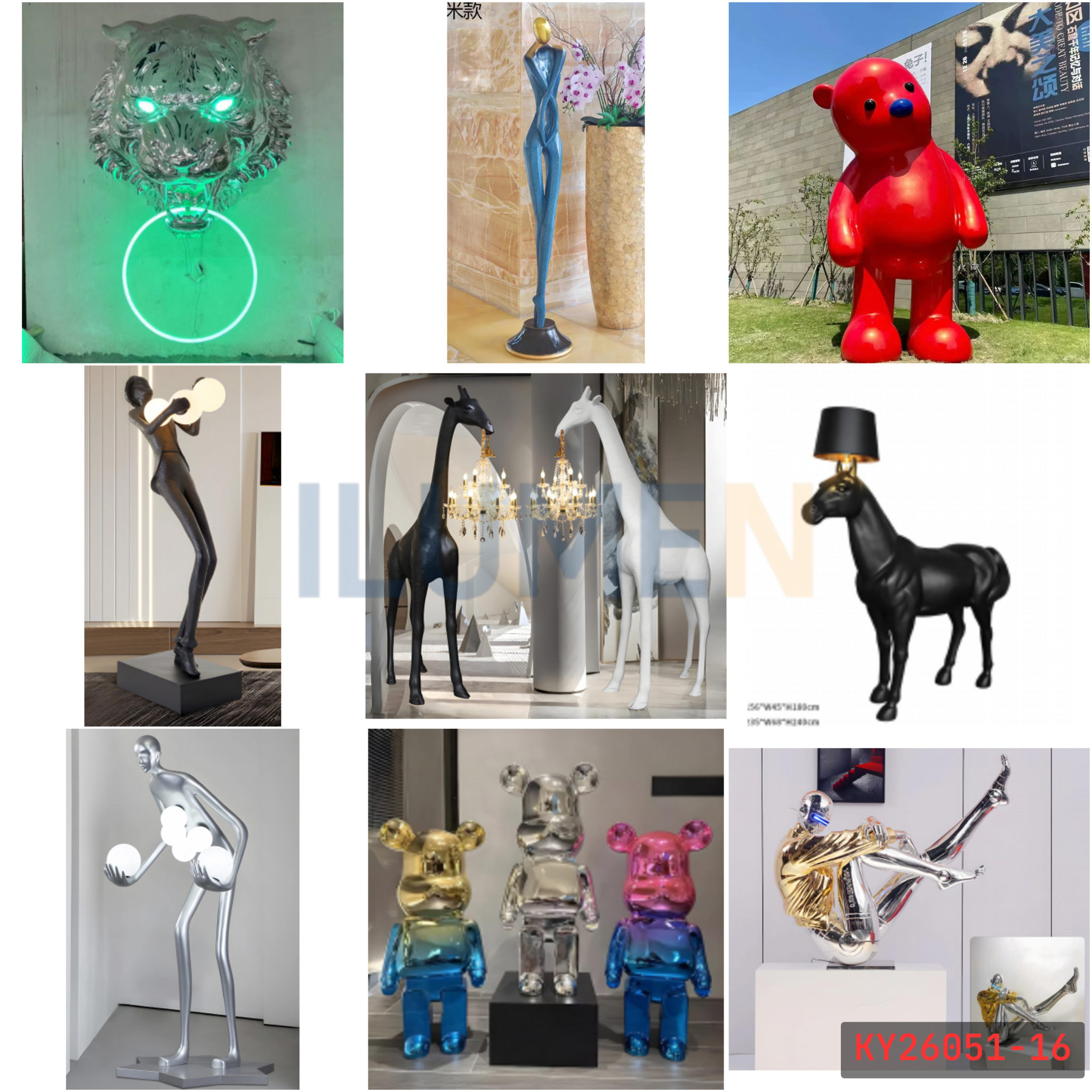  Catalog Đèn Resin - KY26051 