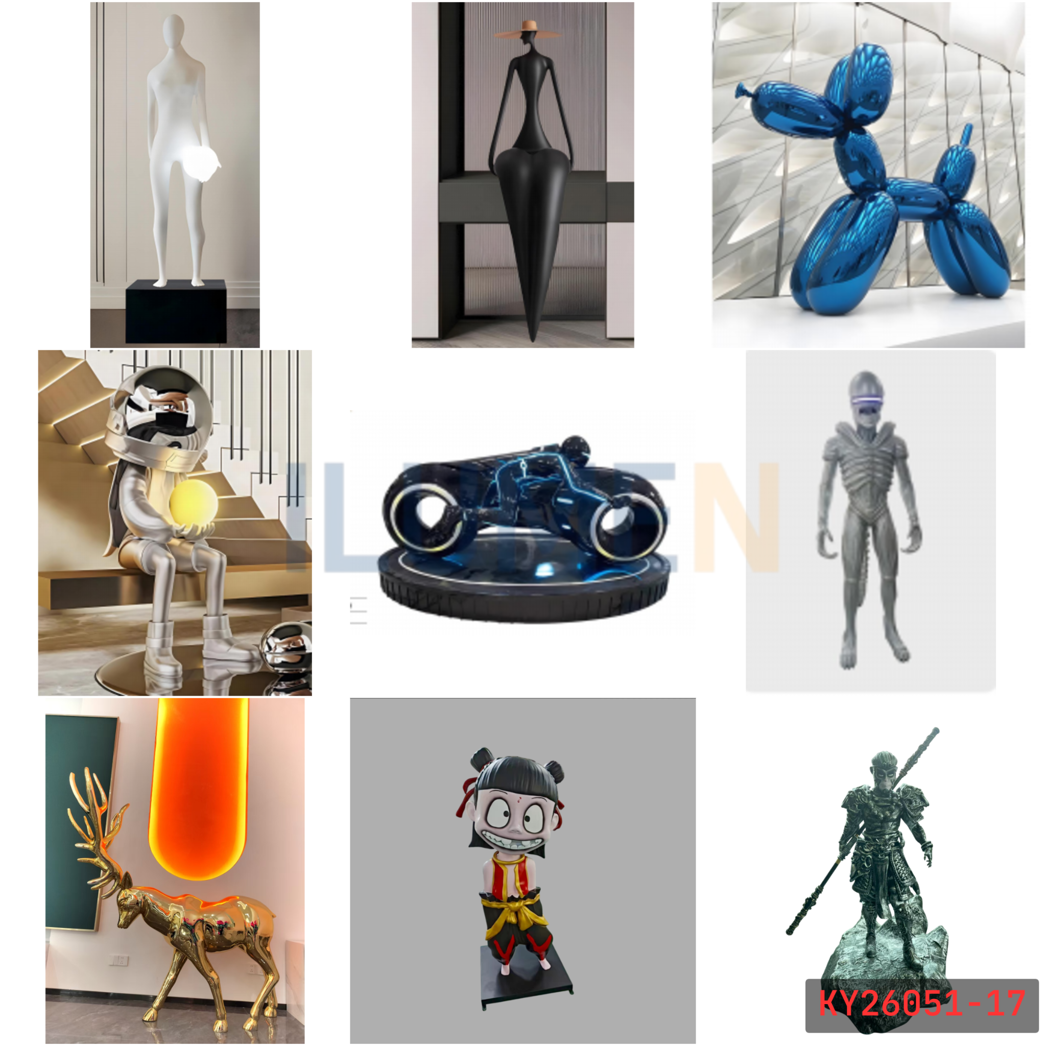 Catalog Đèn Resin - KY26051 