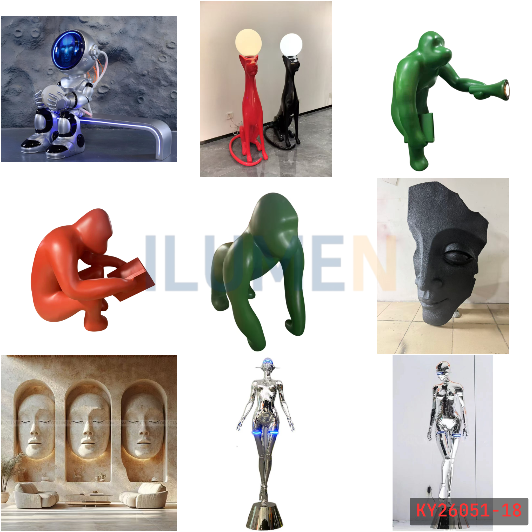  Catalog Đèn Resin - KY26051 