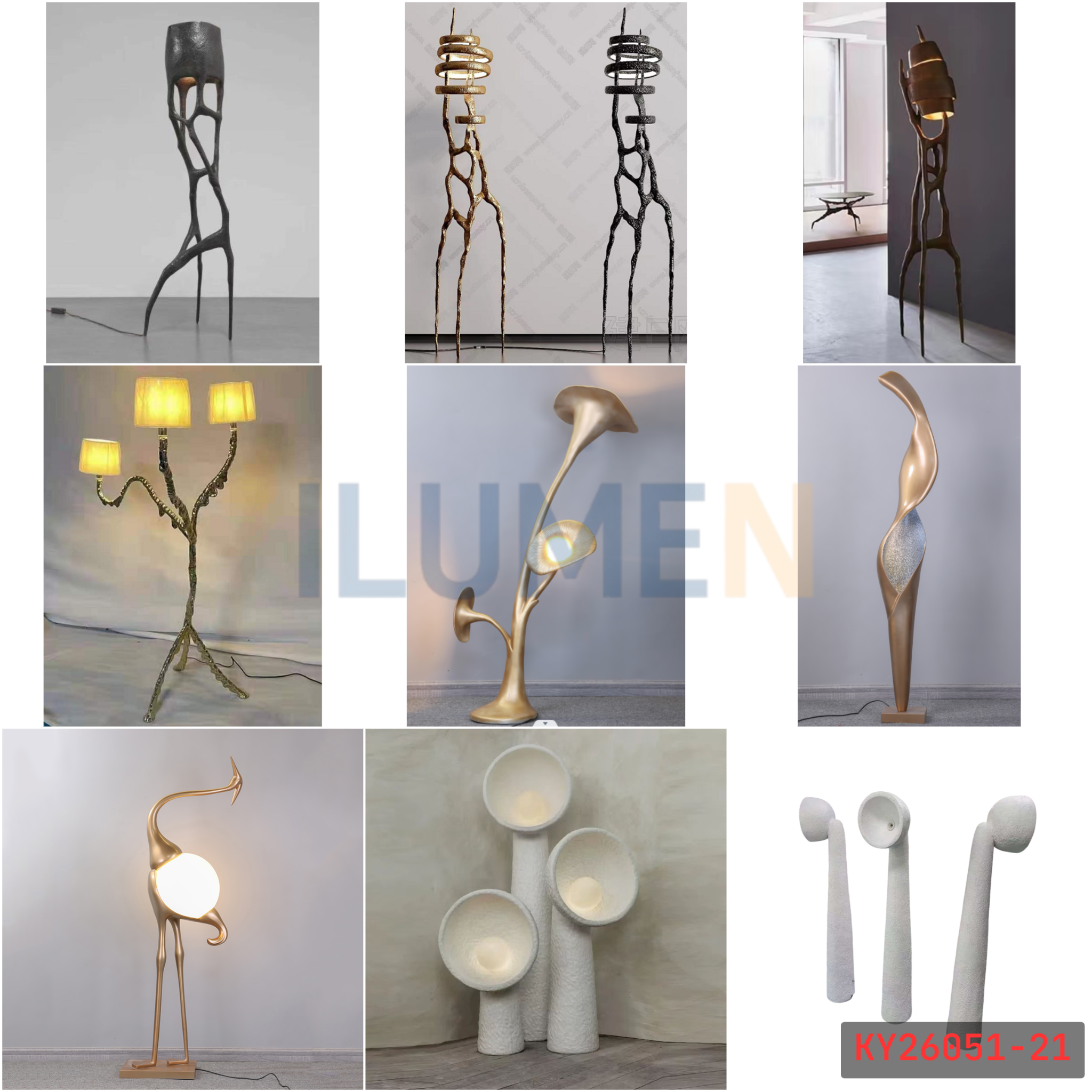  Catalog Đèn Resin - KY26051 