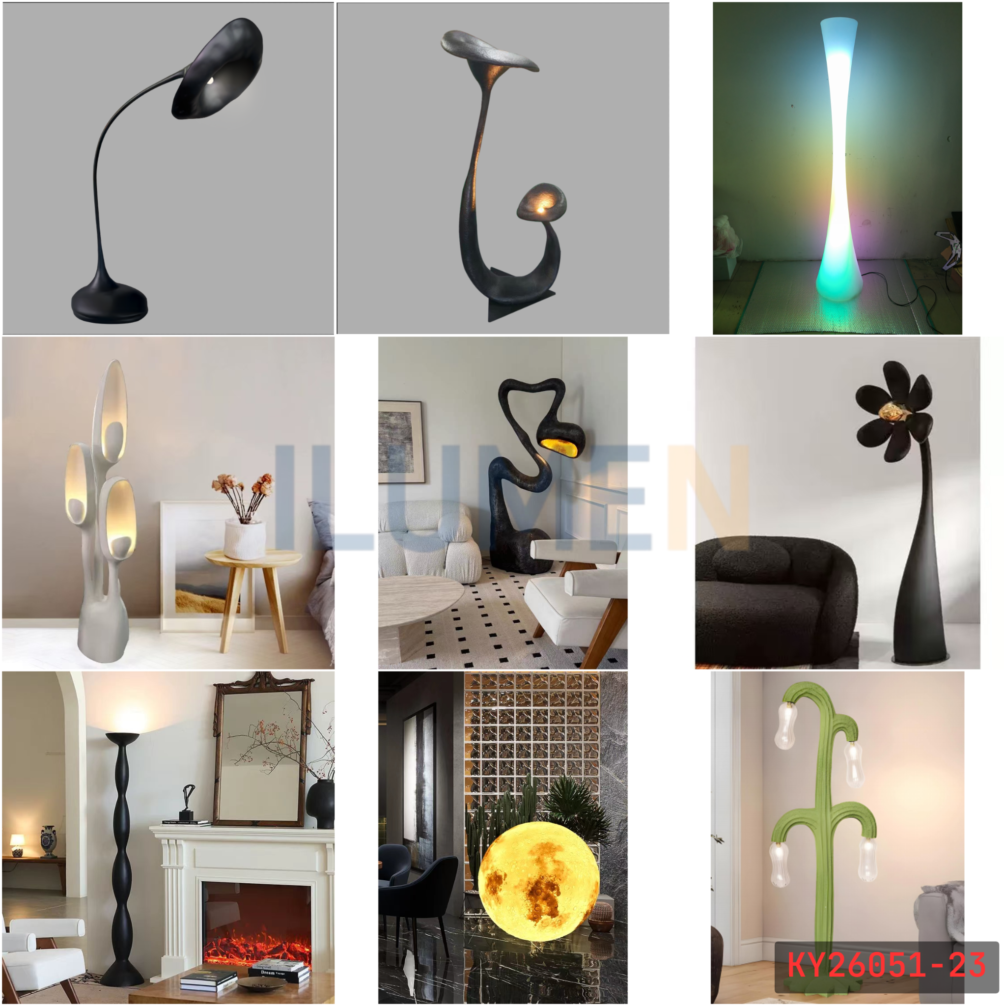  Catalog Đèn Resin - KY26051 