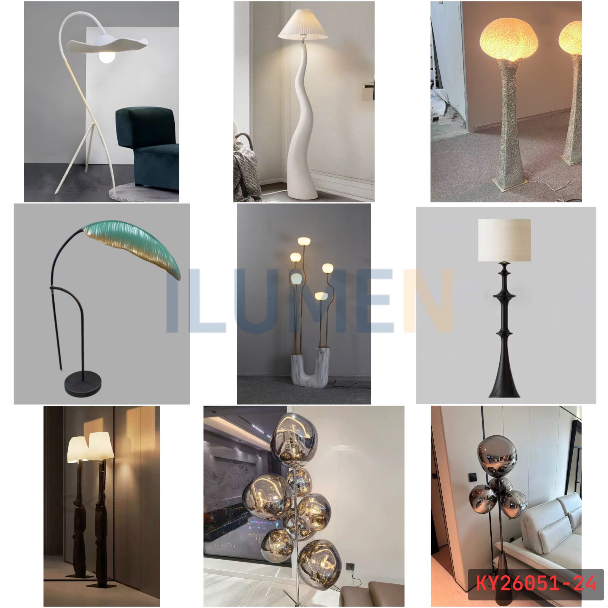  Catalog Đèn Resin - KY26051 