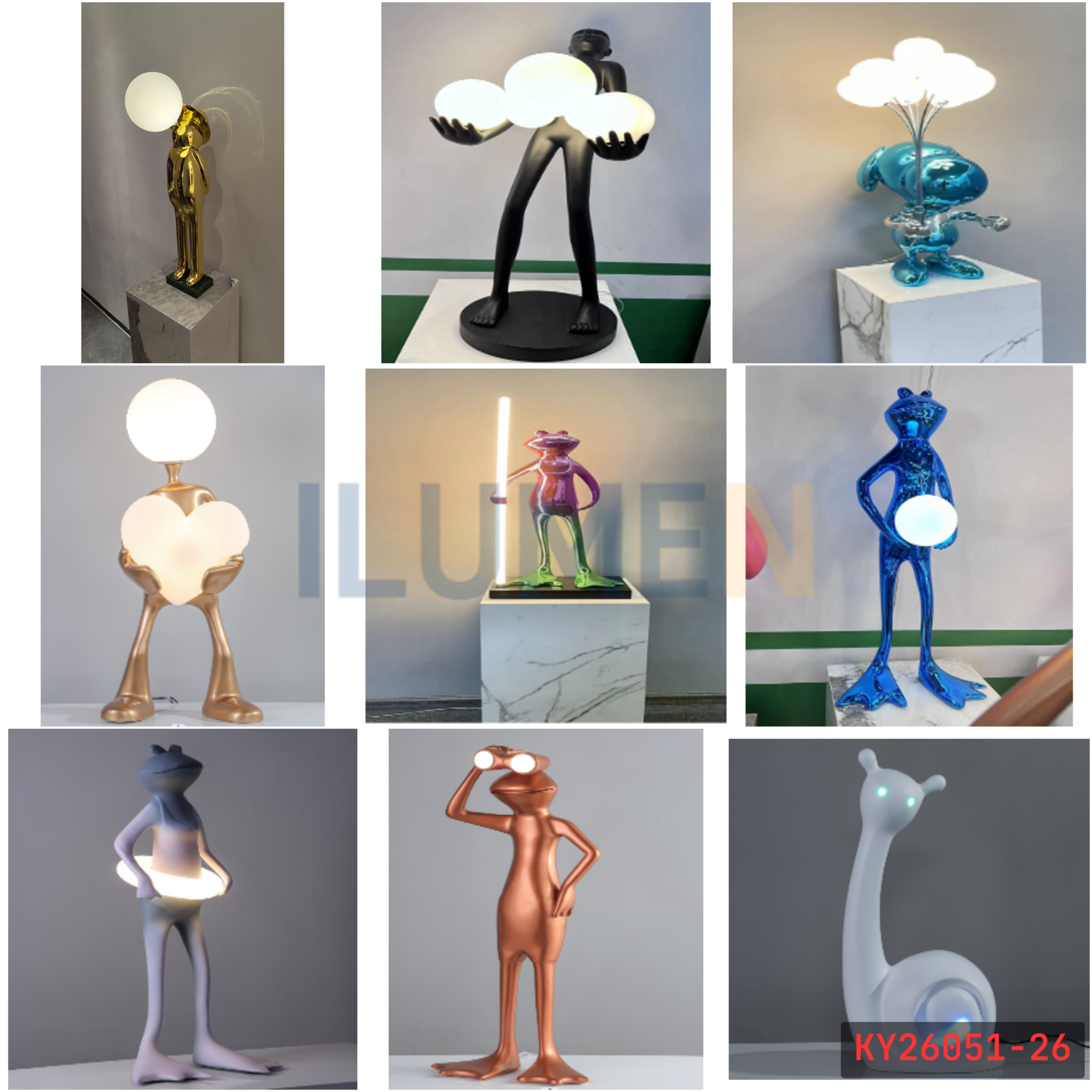  Catalog Đèn Resin - KY26051 
