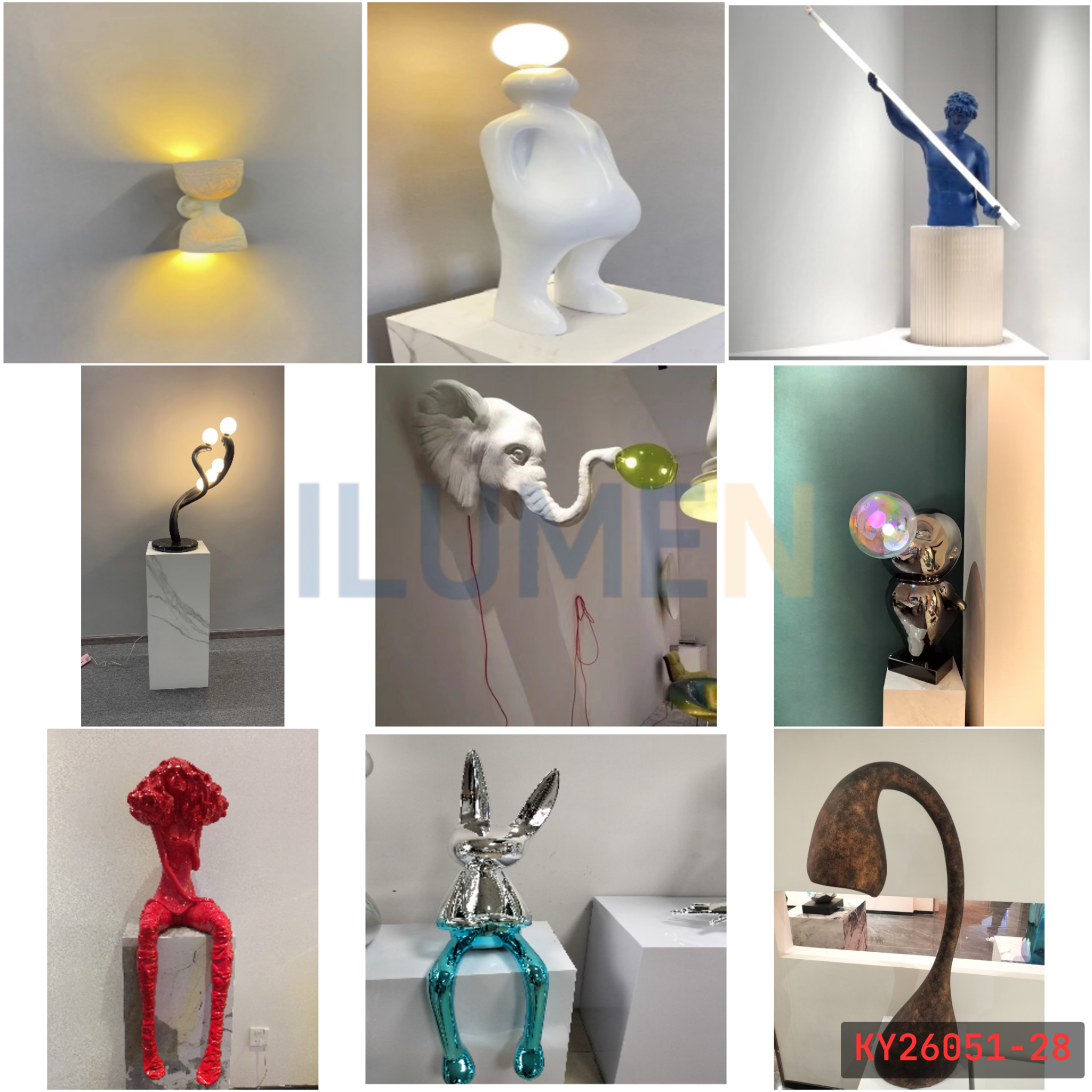  Catalog Đèn Resin - KY26051 