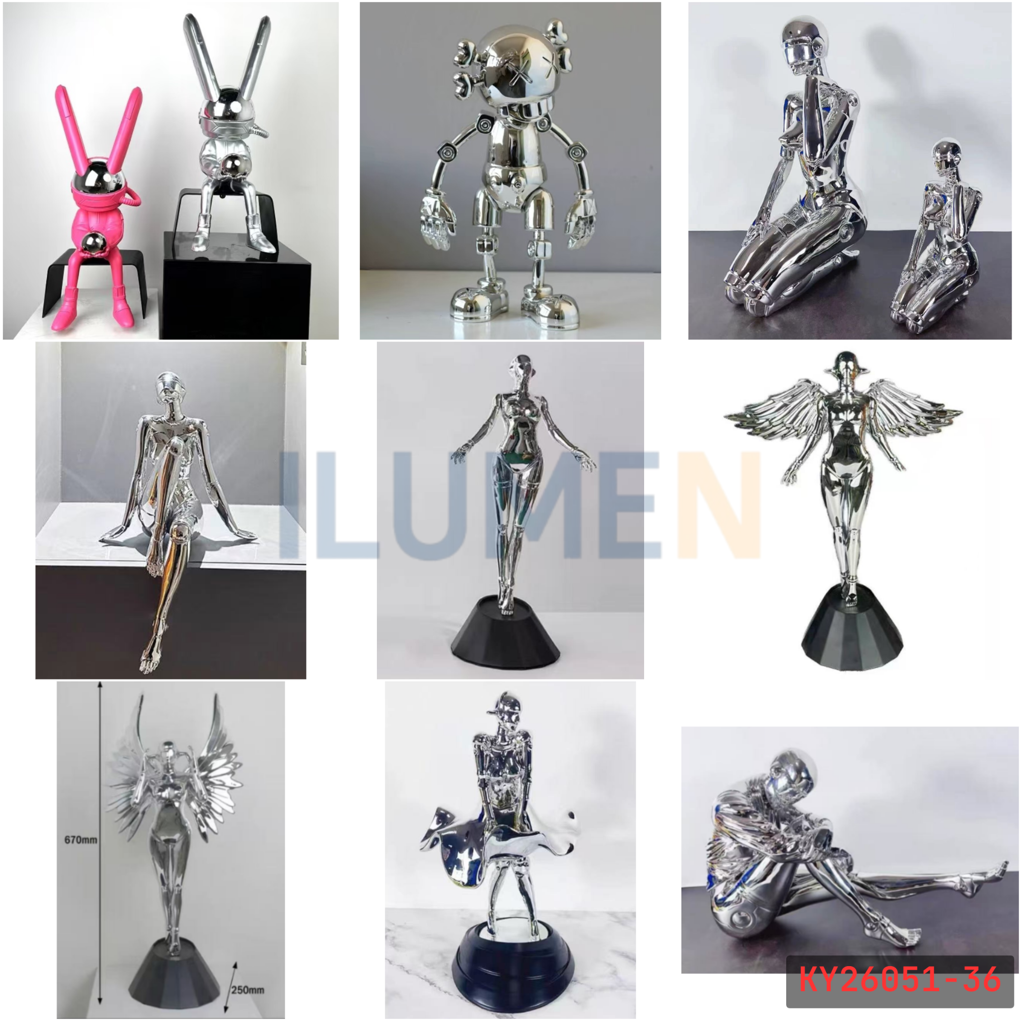  Catalog Đèn Resin - KY26051 