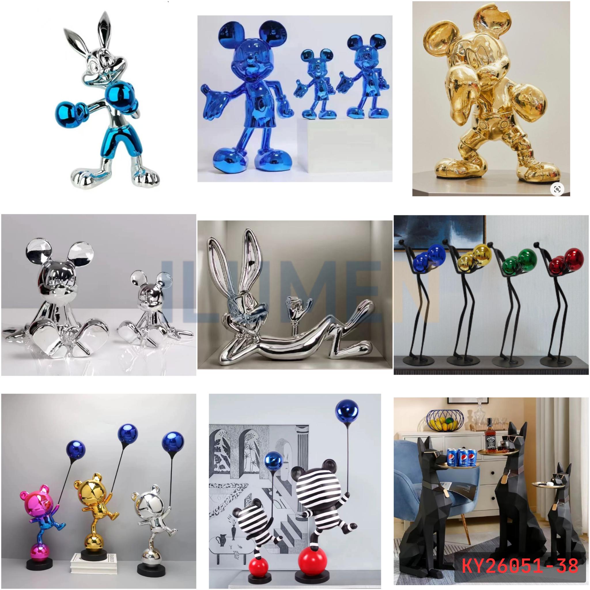  Catalog Đèn Resin - KY26051 