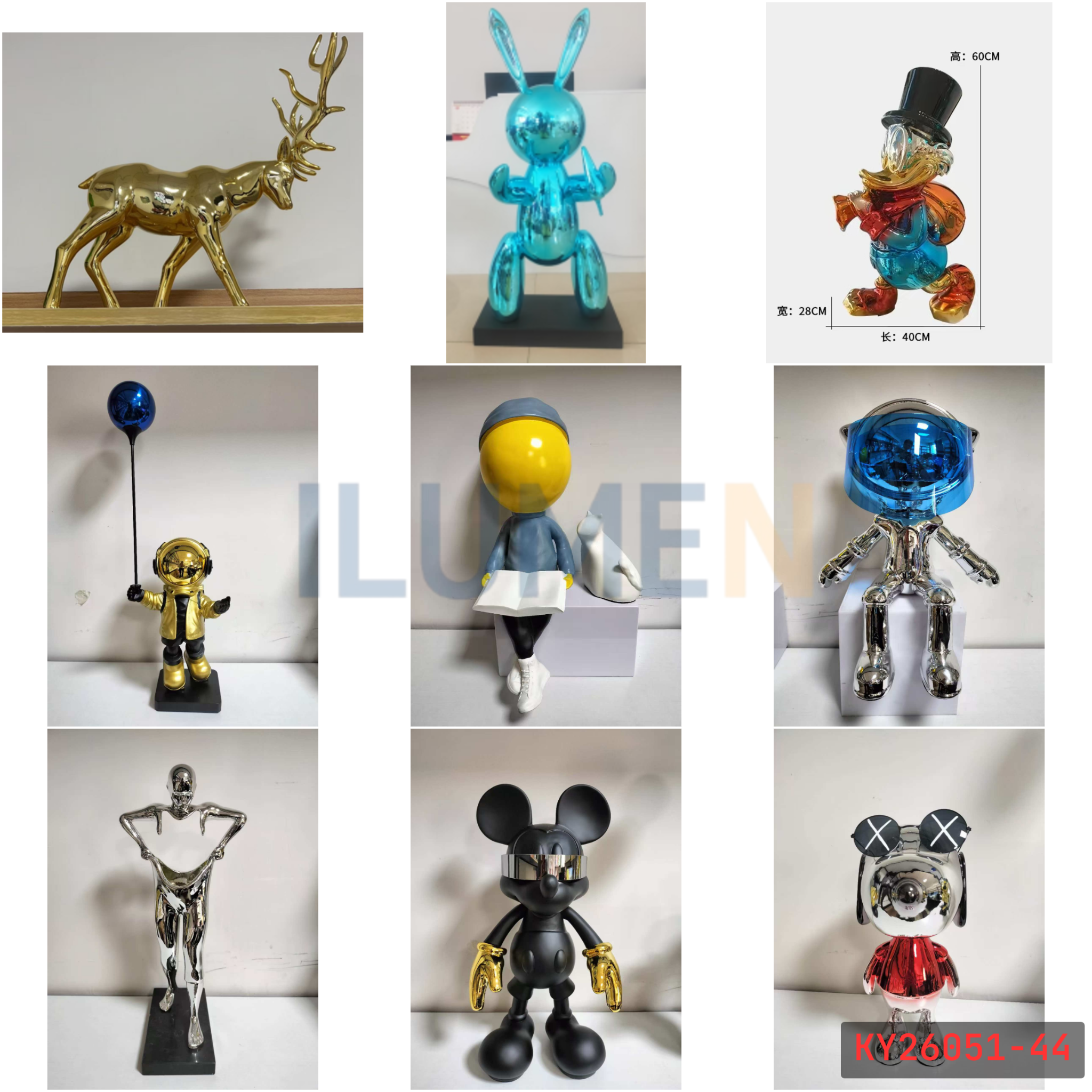  Catalog Đèn Resin - KY26051 