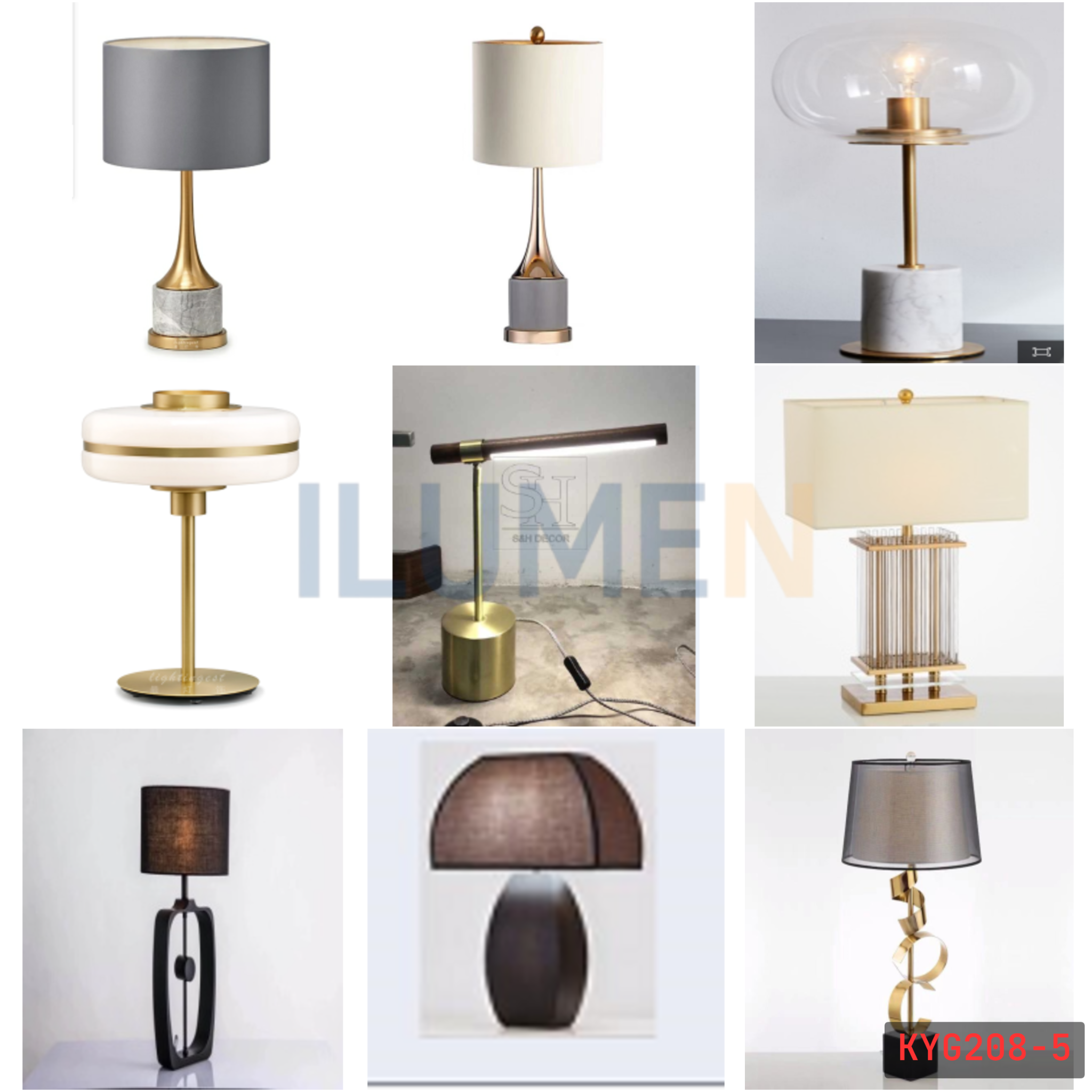 Catalog Đèn Bàn - KYG208 