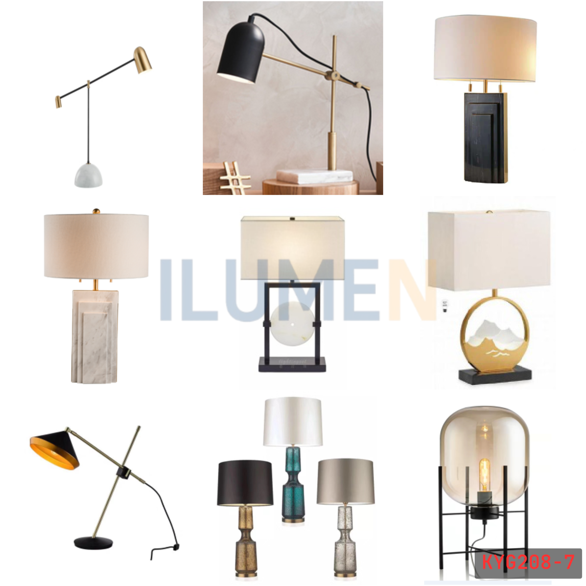  Catalog Đèn Bàn - KYG208 