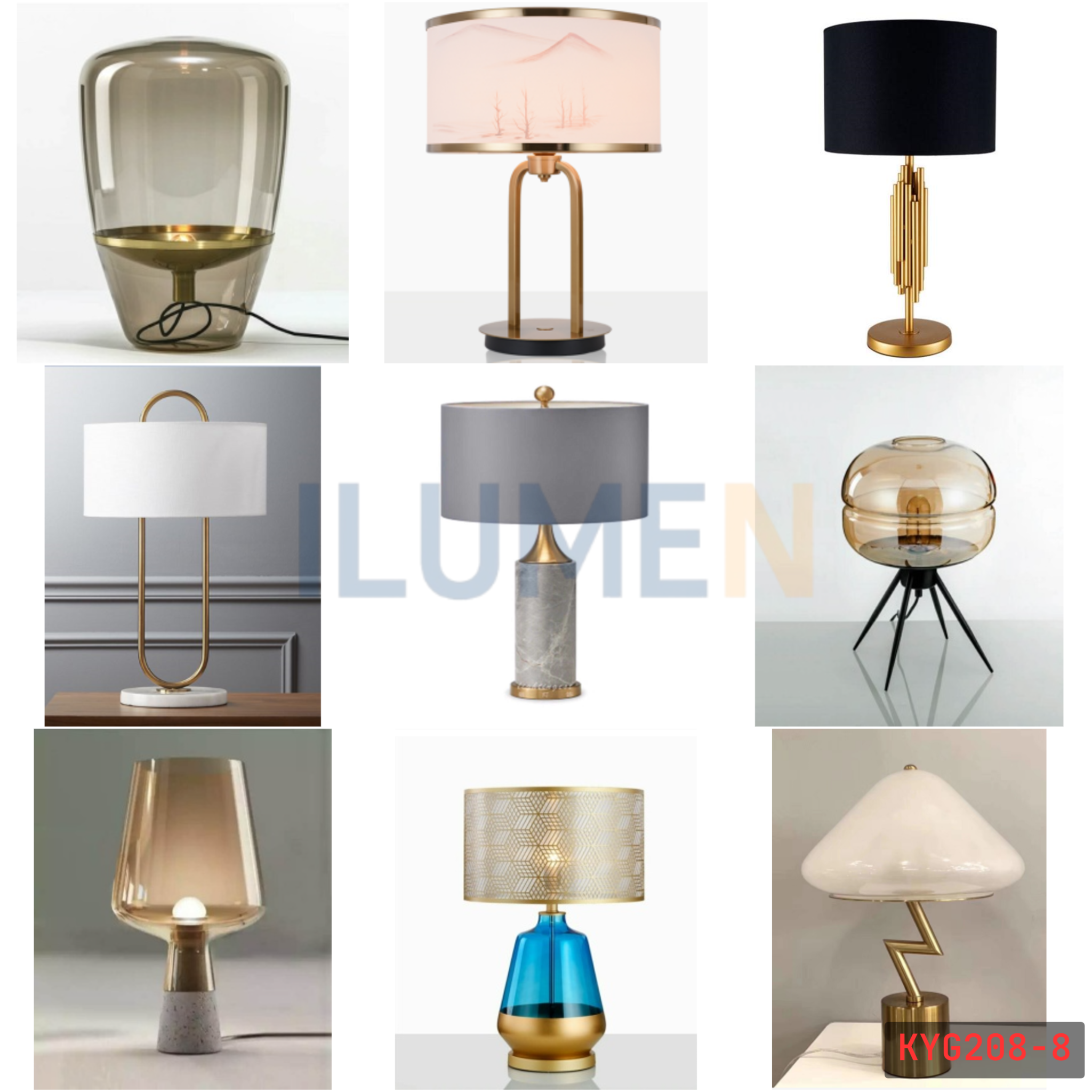  Catalog Đèn Bàn - KYG208 
