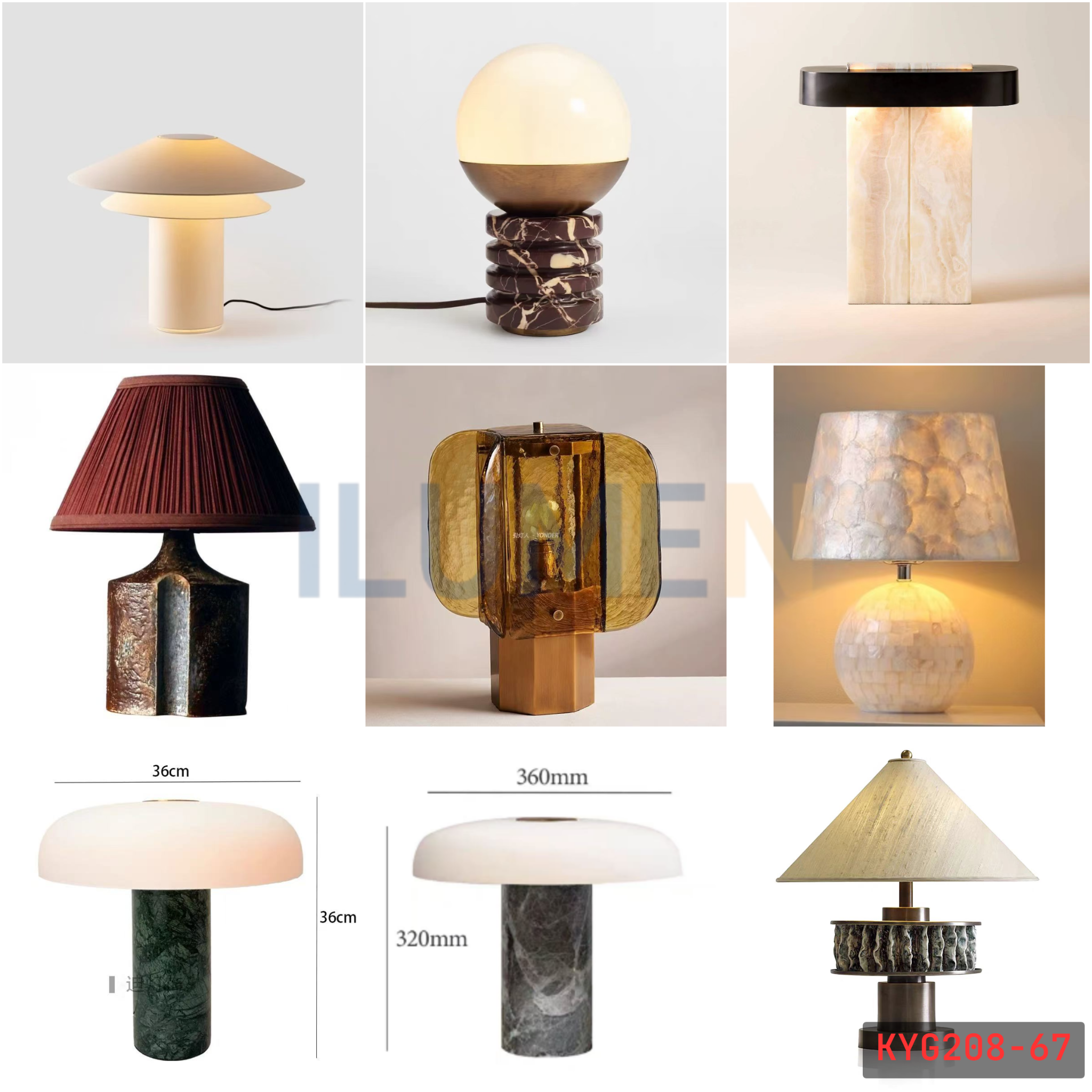  Catalog Đèn Bàn - KYG208 