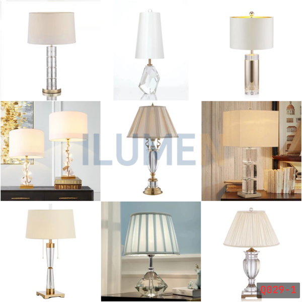  Catalog Đèn Bàn Pha Lê - Q029 
