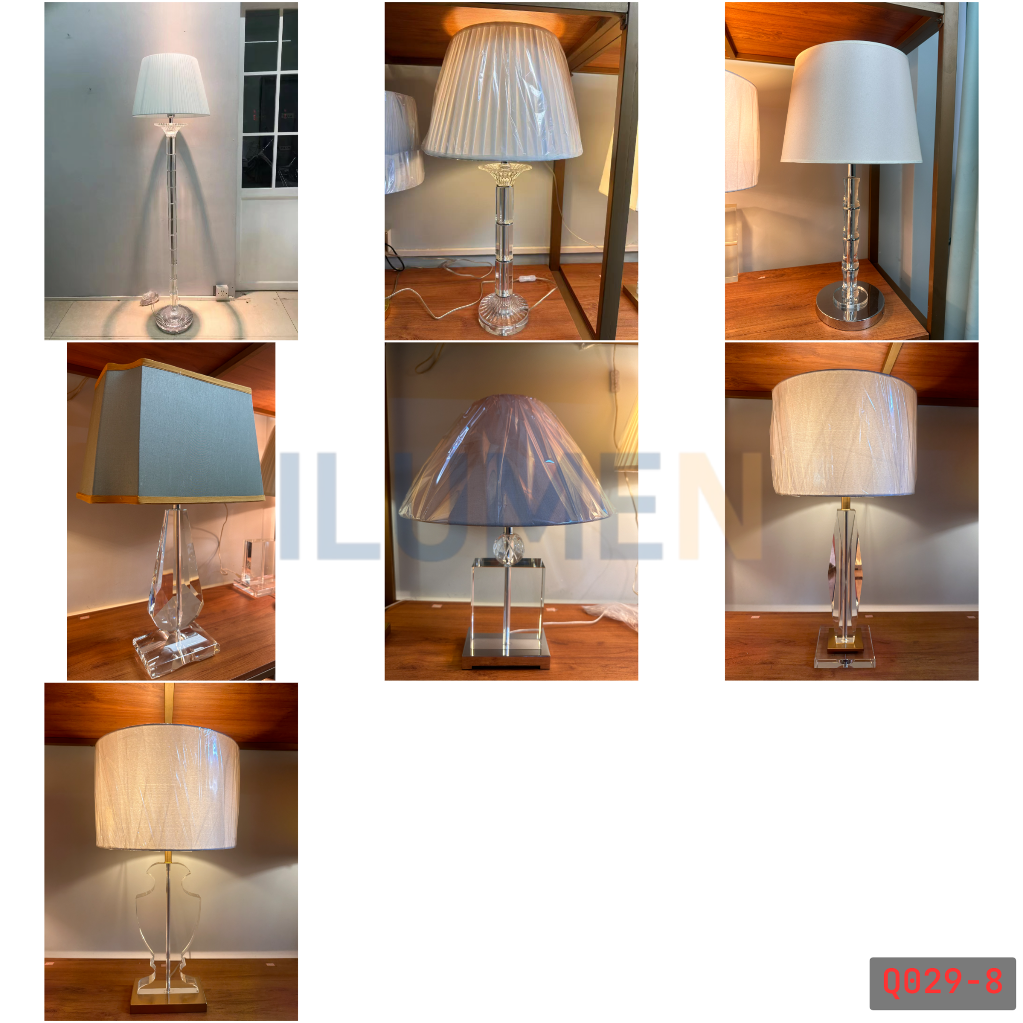  Catalog Đèn Bàn Pha Lê - Q029 
