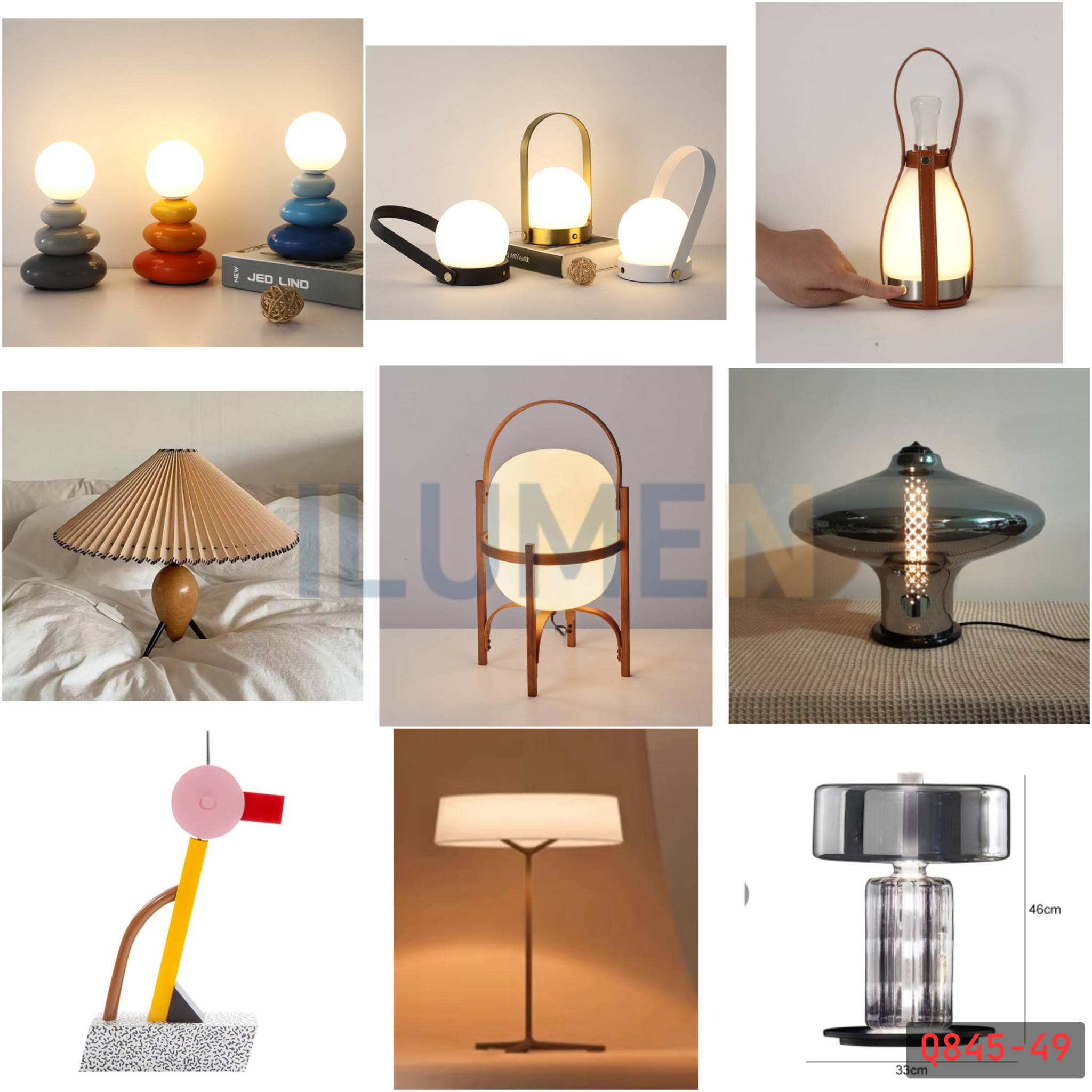  Catalog Đèn Bàn - Q845 