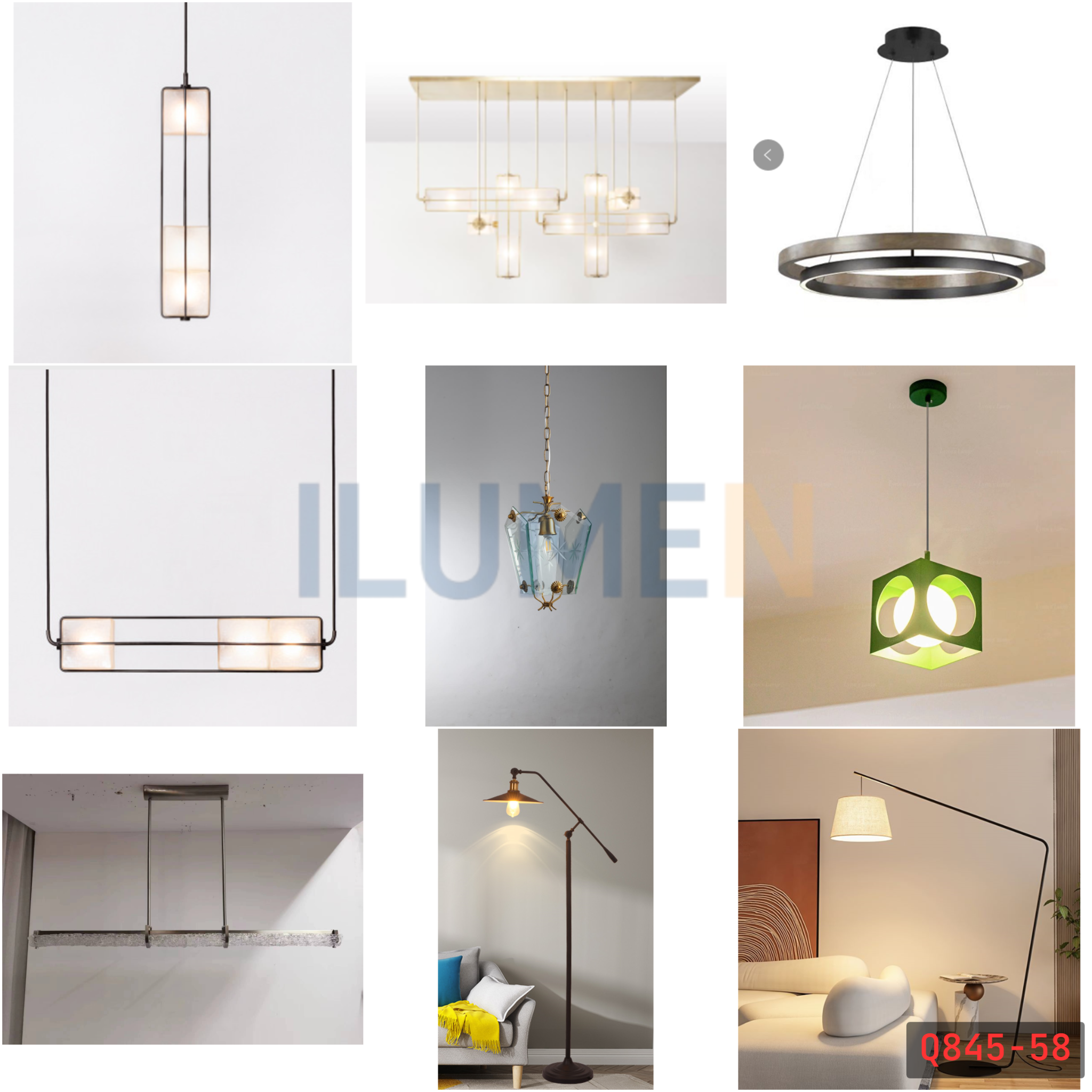  Catalog Đèn Treo -  Q845 