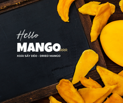 XOÀI CHÍN CÂY SẤY DẺO - ALL NATURAL