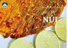KHÔ BÒ NÚI - Đặc Sản Khánh Hòa