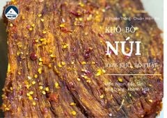 KHÔ BÒ NÚI - Đặc Sản Khánh Hòa