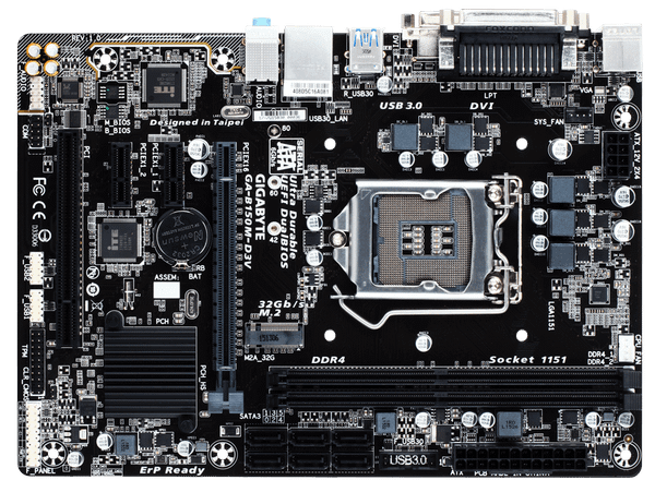 Mainboard GIGABYTE B150M-D3V