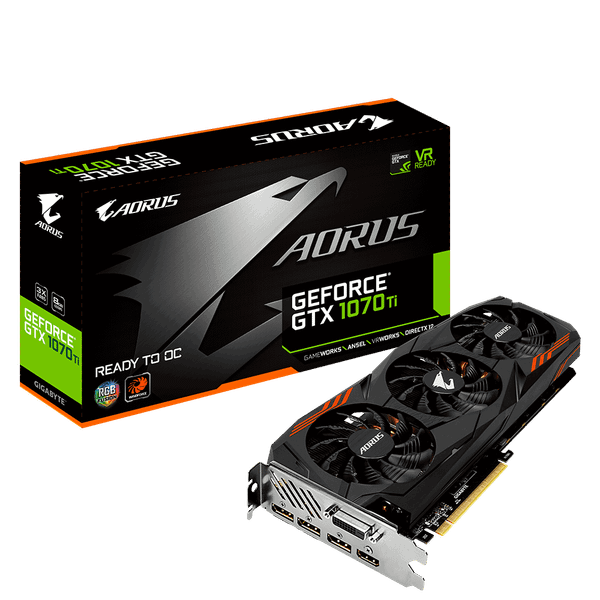 GIGABYTE AORUS GeForce® GTX 1070Ti 8G