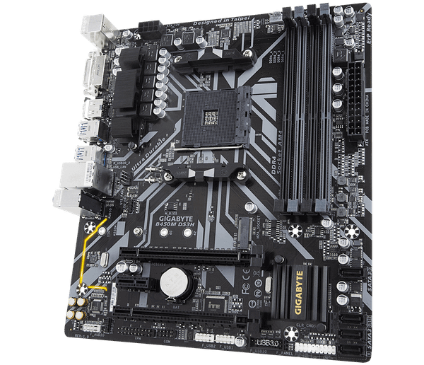 Mainboard GIGABYTE B450M DS3H