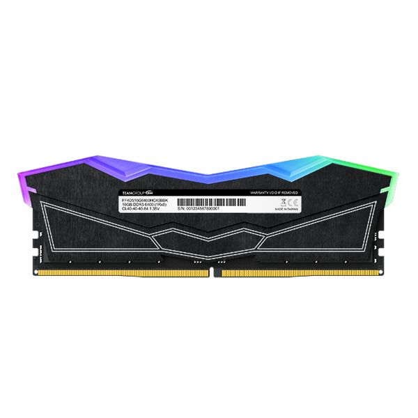 RAM PC T-Force Delta Black RGB DDR5-5200 16GB x 2