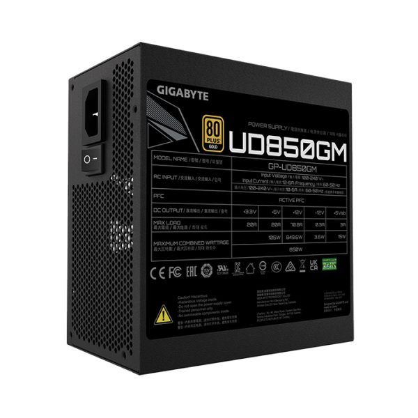 Bộ nguồn GIGABYTE UD850GM