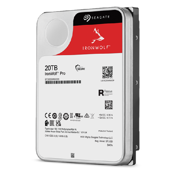 IronWolf Pro 20 TB - ST10000NE000
