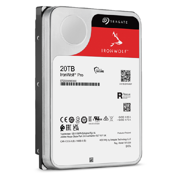 IronWolf Pro 20 TB - ST18000NE000
